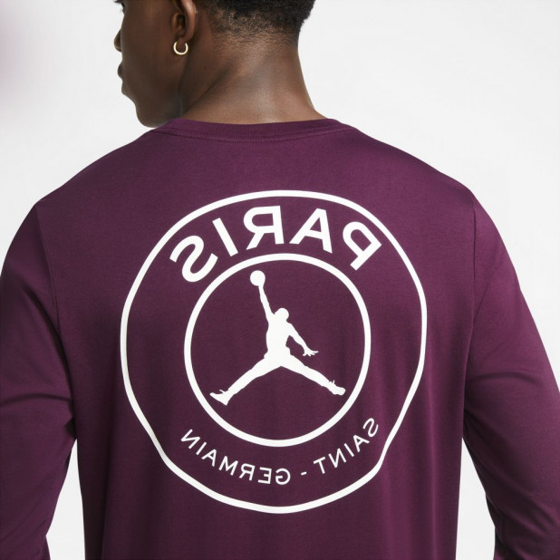 Triko s dlouhým rukávem Air Jordan PSG LS | BASKET SHOP ...